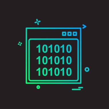 Web yerleşim simgesi tasarım vektörü