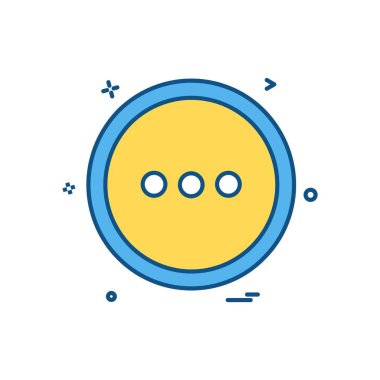 Kullanıcı arayüzü düğmesi simge tasarım vektörü