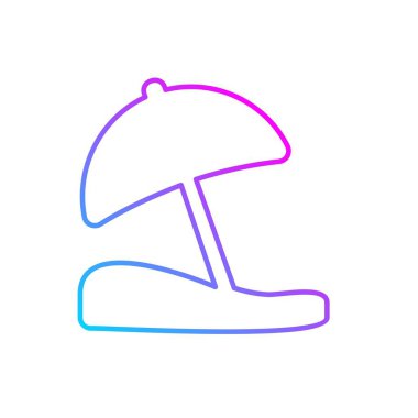 Şemsiye simge tasarlamak vektör