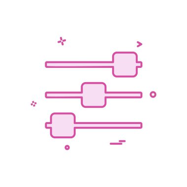 Medya simge vektör beyaz arka plan üzerinde