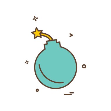 Cadılar Bayramı simgesi tasarım vektörü