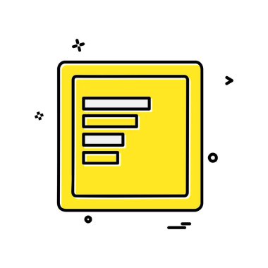 Dosya simgesi tasarım vektörü