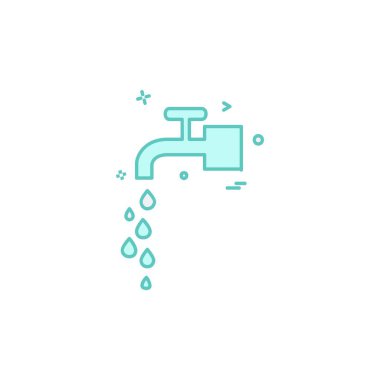 Tap simge tasarım vektörü