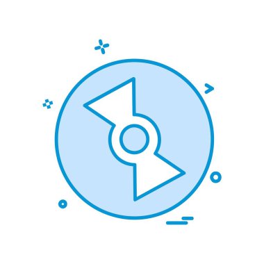 Disk simgesi tasarım vektörü 