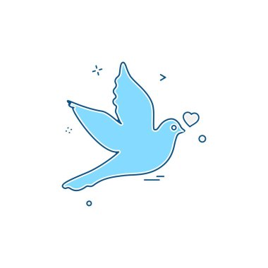 Sevgililer günü simge tasarlamak vektör