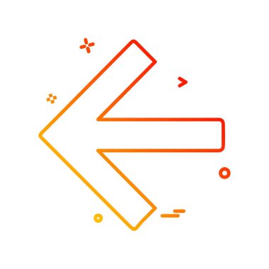 Ok simgesi tasarım vektörü