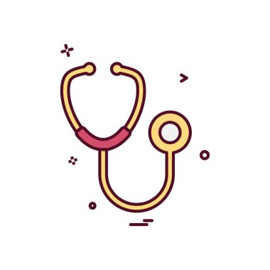 Tıbbi simge tasarım vektörü
