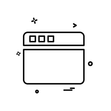 Web simge deisgn vektör