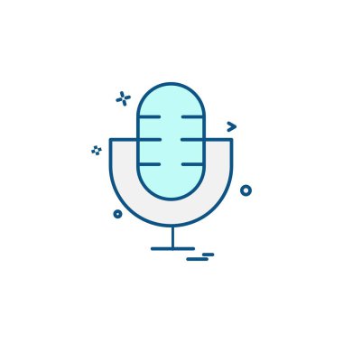 Medya simge vektör beyaz arka plan üzerinde