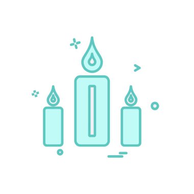 Mum simgesi tasarım vektörü