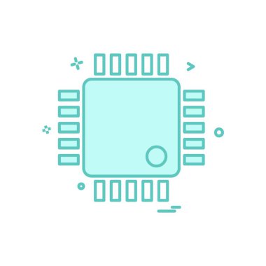 IC simge tasarlamak vektör