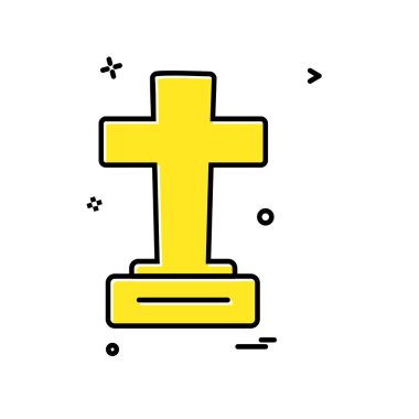 Cadılar Bayramı simgesi tasarım vektörü