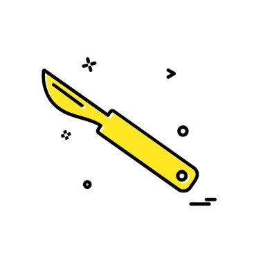 Tıbbi simge tasarım, renkli vektör çizim