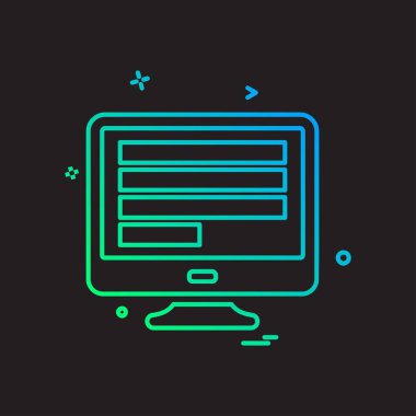 Simge tasarım vektörünü izle