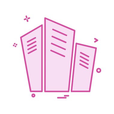 Emlak simgesi tasarım vektörü