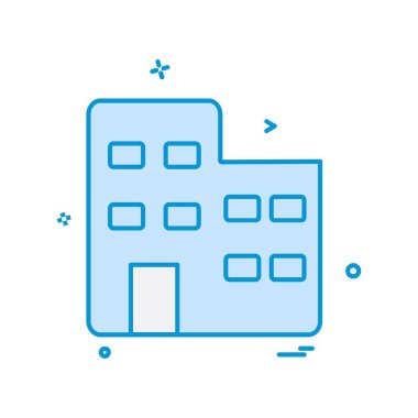 Emlak simge tasarlamak vektör