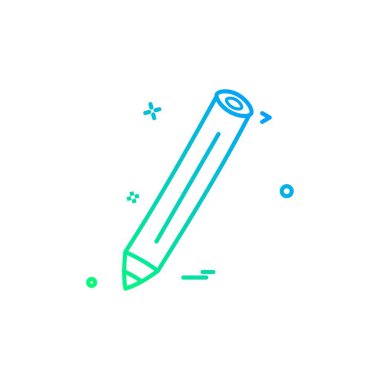 kalem kalem simge vektör tasarımı