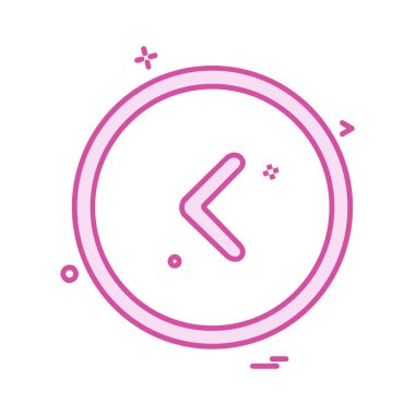 Ok simgesi tasarım vektörü