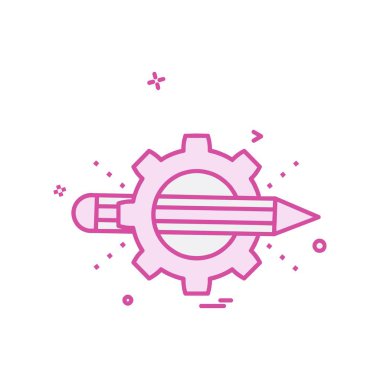 Eğitim simge tasarlamak vektör