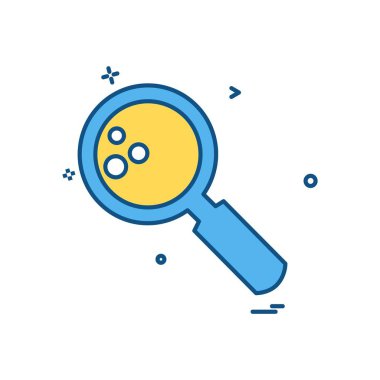 Arama simge tasarlamak vektör