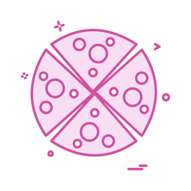 Doğum günü simgesi tasarım vektörü 