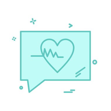 İleti simge tasarlamak vektör