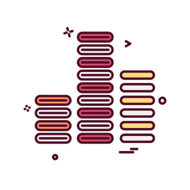 Grafik simge vektör beyaz arka plan üzerinde