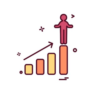 İş simgesi tasarım vektörü 