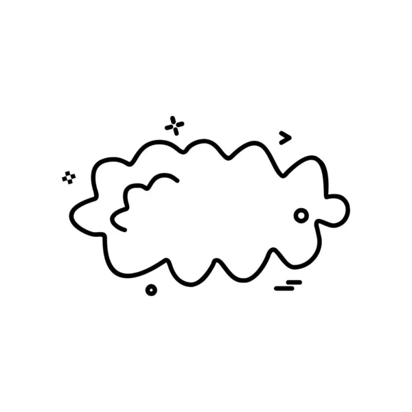 Conception Icônes Cloud Illustration Vectorielle Colorée — Image vectorielle