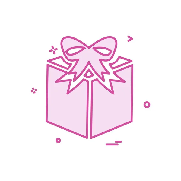 Giftbox 图标设计矢量图 — 图库矢量图片