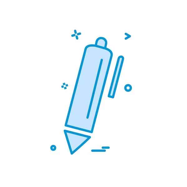 Stift Icon Design Vektor — Stockvektor