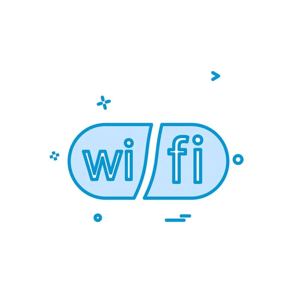 Wifi图标设计矢量 — 图库矢量图片