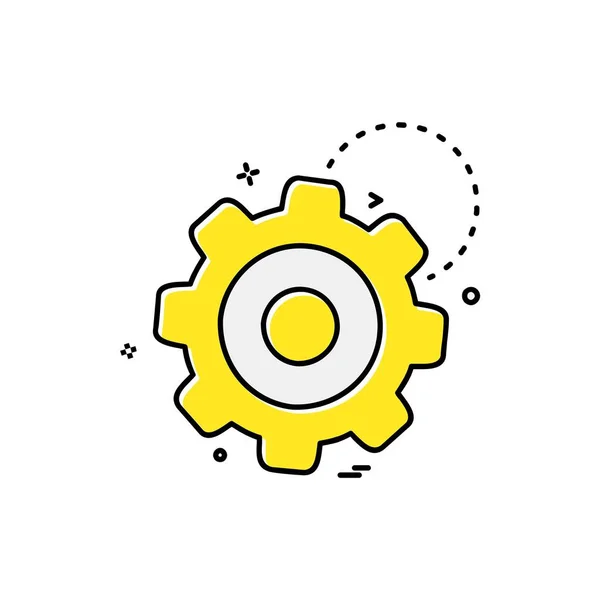 Gereedschap Pictogram Hardwareontwerp Kleurrijke Vectorillustratie — Stockvector