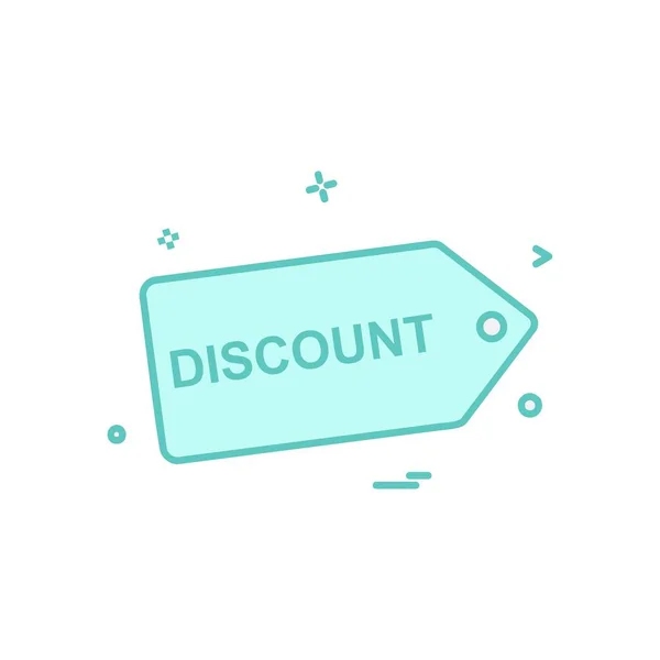 Sale Tag Icon Design Vektor — Stockvektor