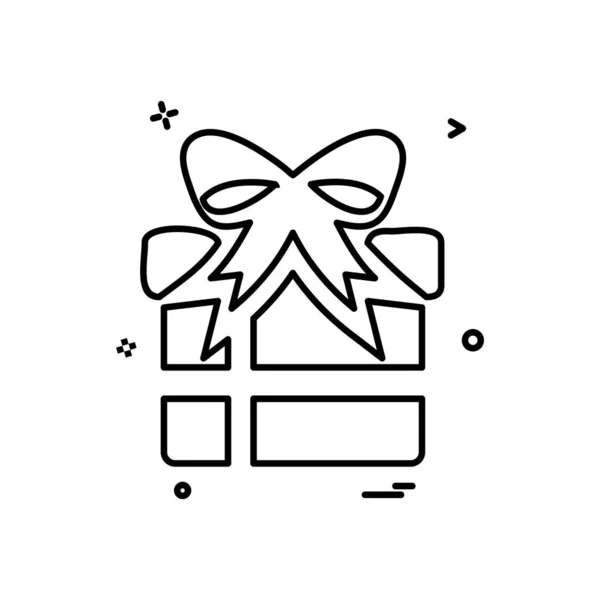 Giftbox 图标设计矢量图 — 图库矢量图片