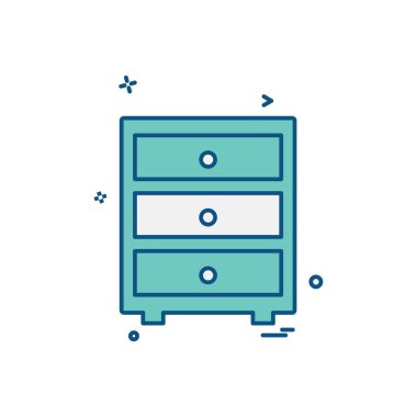 Mobilya tasarım vektörü 