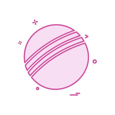 Topu simge tasarlamak vektör