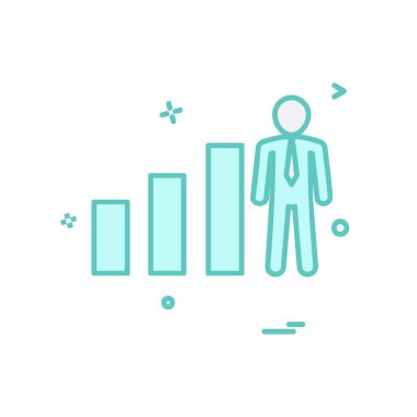 İş grafik simge tasarlamak vektör