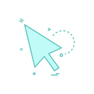 ok yönünü vektör tasarımı yaptı