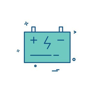 Araba atölyesi simge tasarım vektörü 