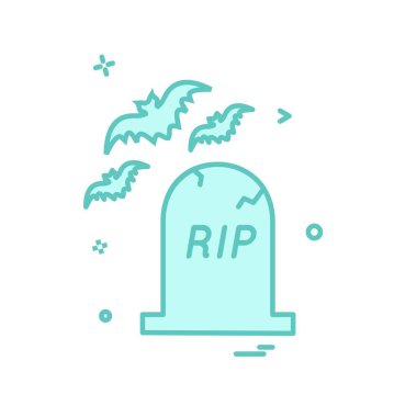 Cadılar Bayramı simgesi tasarım vektörü