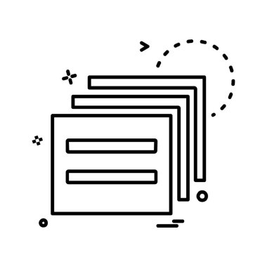 İş simge tasarlamak vektör 