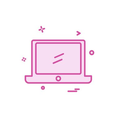 Bilgisayar simgesi tasarım vektörü