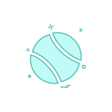 topu simge vektör tasarımı