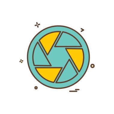 Deklanşör tasarım vektörü