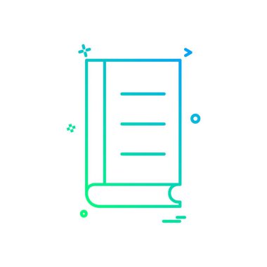 defter simge tasarlamak vektör