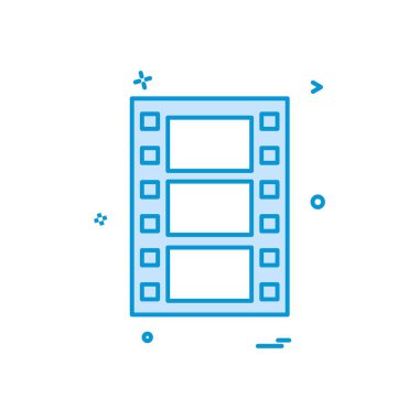 Film simge tasarlamak vektör