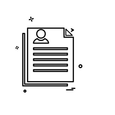 İş simgesi tasarım vektörü