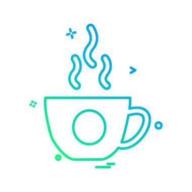 Gıda simgesi tasarım vektörü