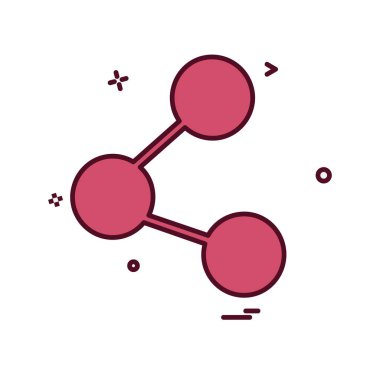 Simge tasarım vektörünü paylaş 